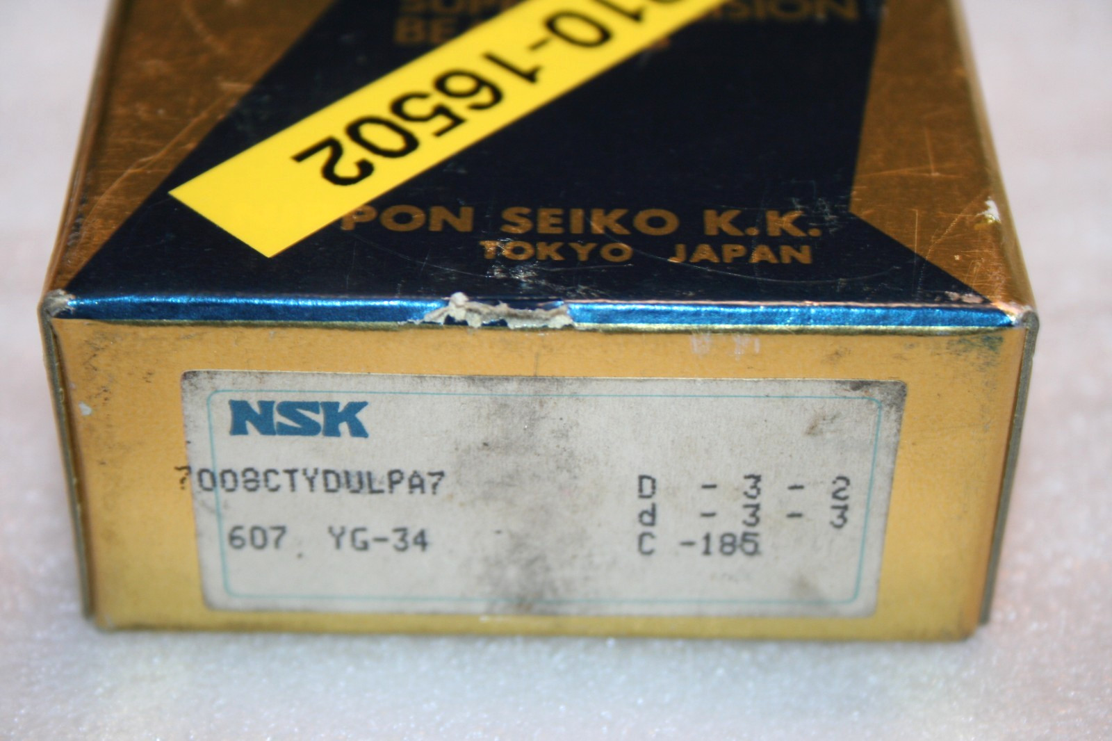 (Matched Set of 2) GENUINE NSK 7008 CTYDULP A7 Super Precision Bearings * NEW *