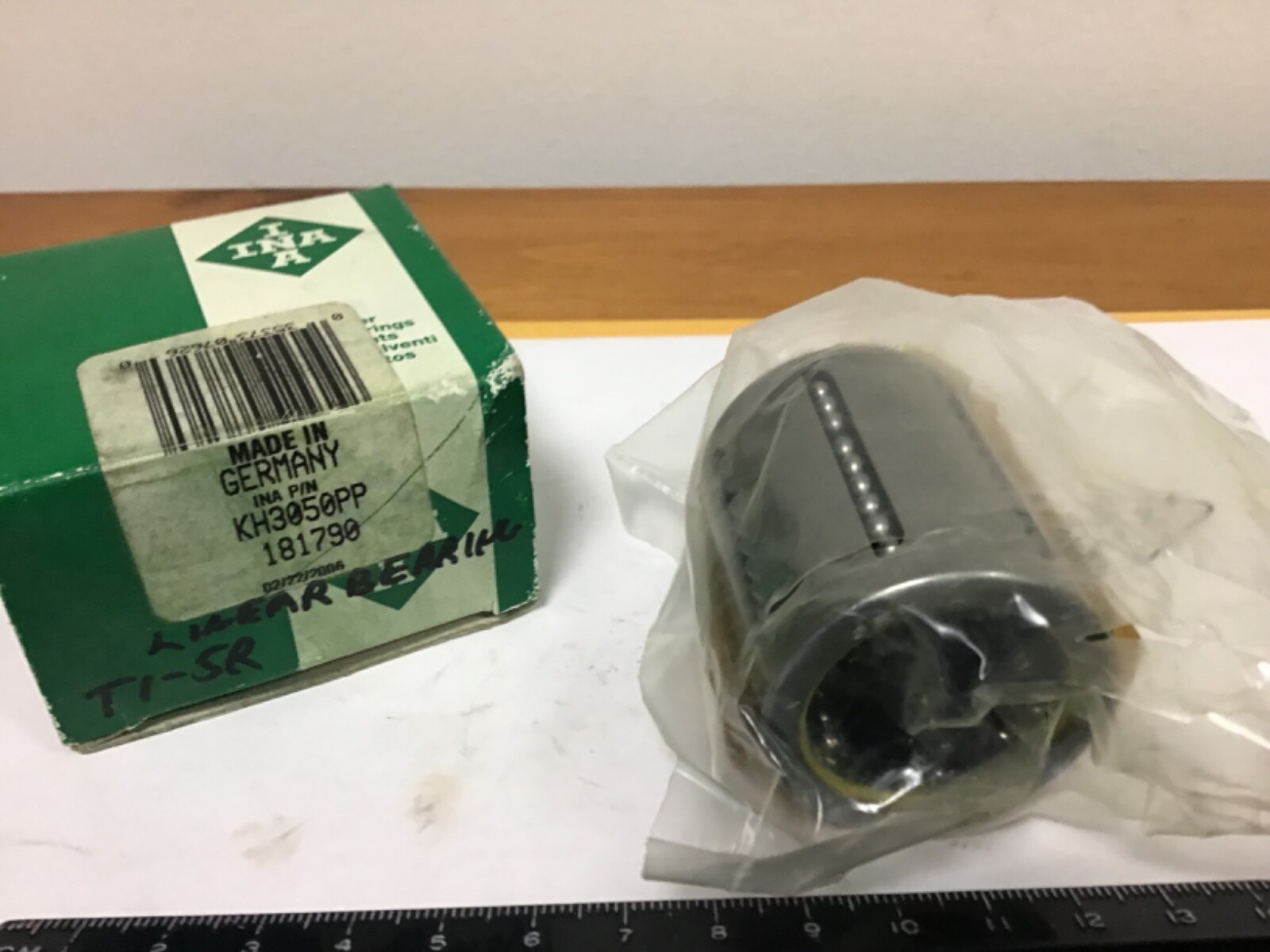 New INA KH3050PP Linear Bearing, 30mm ID, 40mm OD X 50mm Long