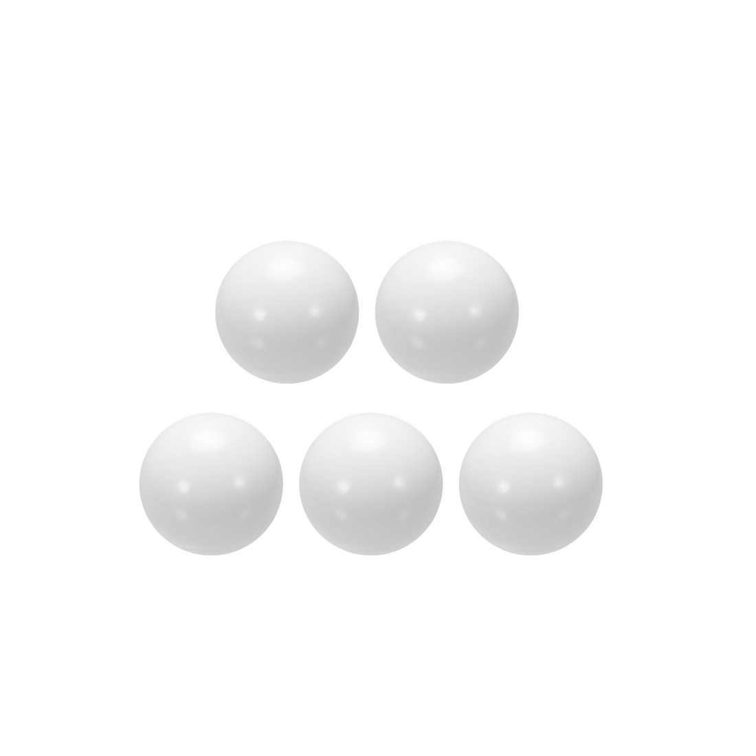 10pcs 3/4-inch POM Coin Ring Making Balls Plastic Bearing Ball