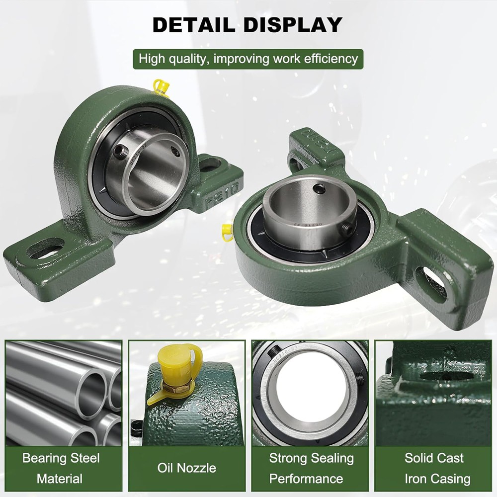 UCP Metric Self Lube Pillow Block Bearing UCP201 UCP202 UCP203 UCP204 – UCP220