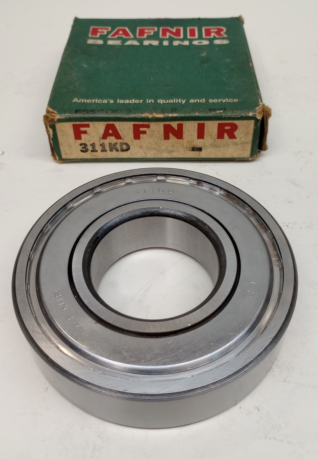 Fafnir 311KD Ball Bearing Deep Groove 55mm ID X 120mm OD X 29mm W 311-KD