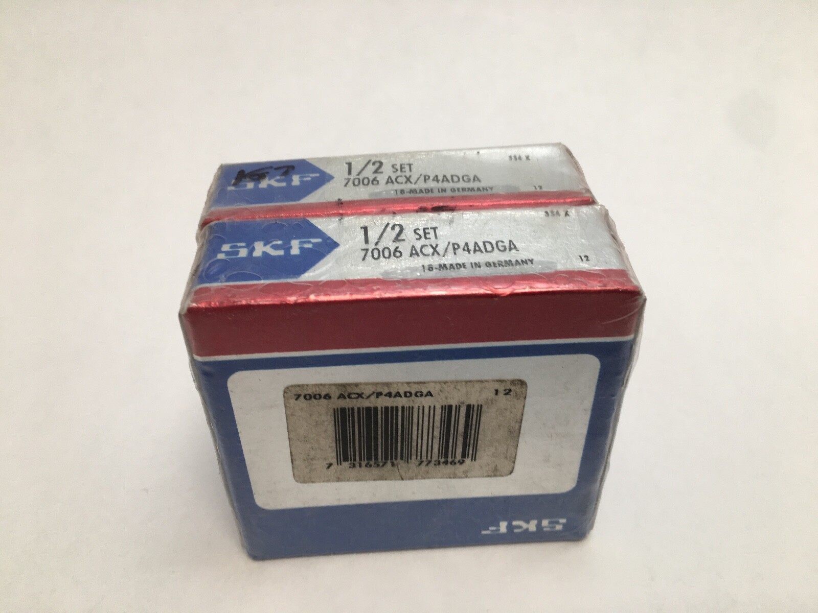 SKF 7006-ACX/P4ADGA Angular Bearing 30x55x13 mm 7006-ACX-P4A-DGA Germany 2 pcs