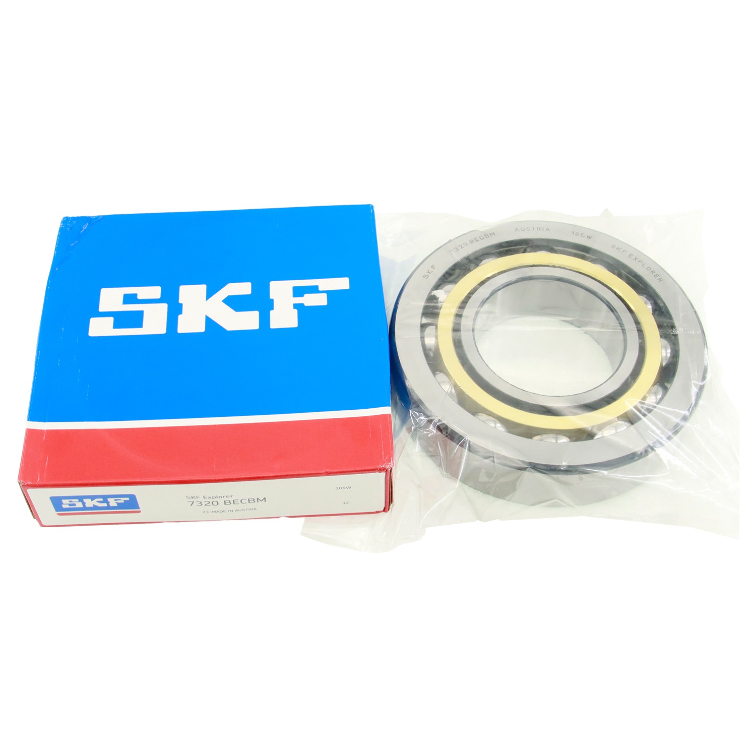 1pcs Angular Contact Ball Bearing for SKF 7320 BECBM 100x215x47mm