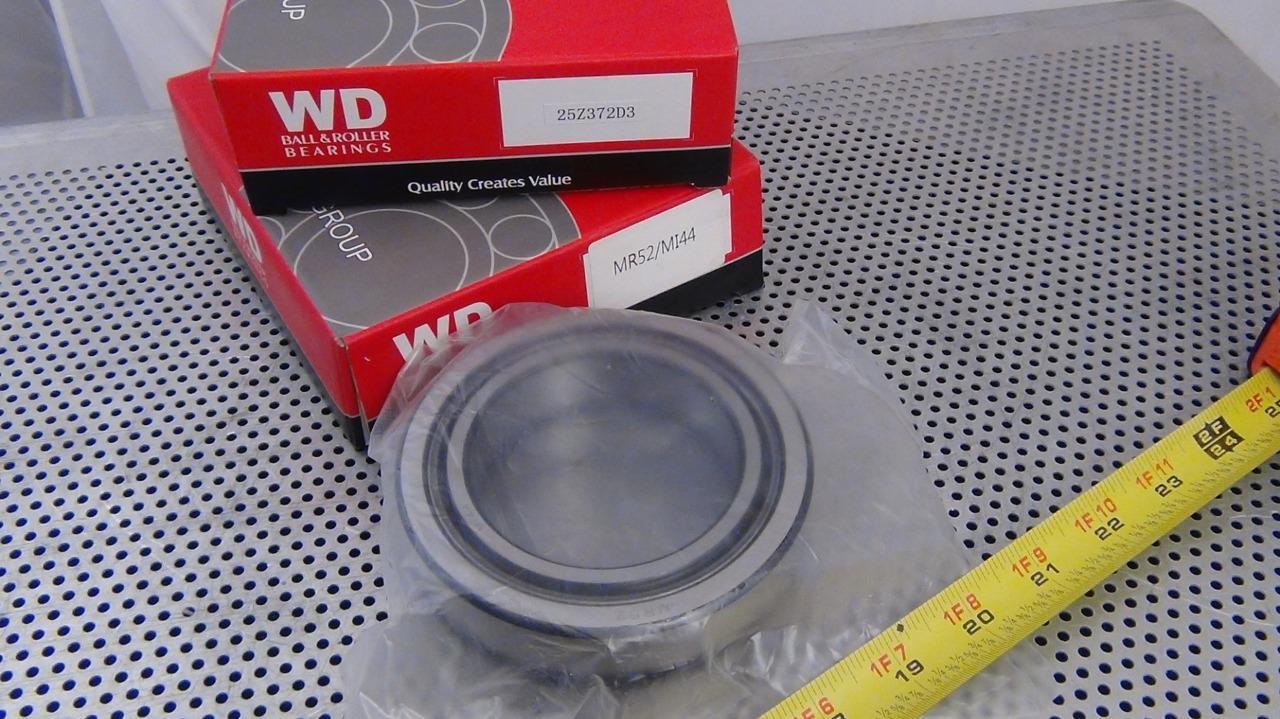 WD Ball & Roller Bearings MR52 / MI44 Part 25Z372D3 – NEW and Excellent!