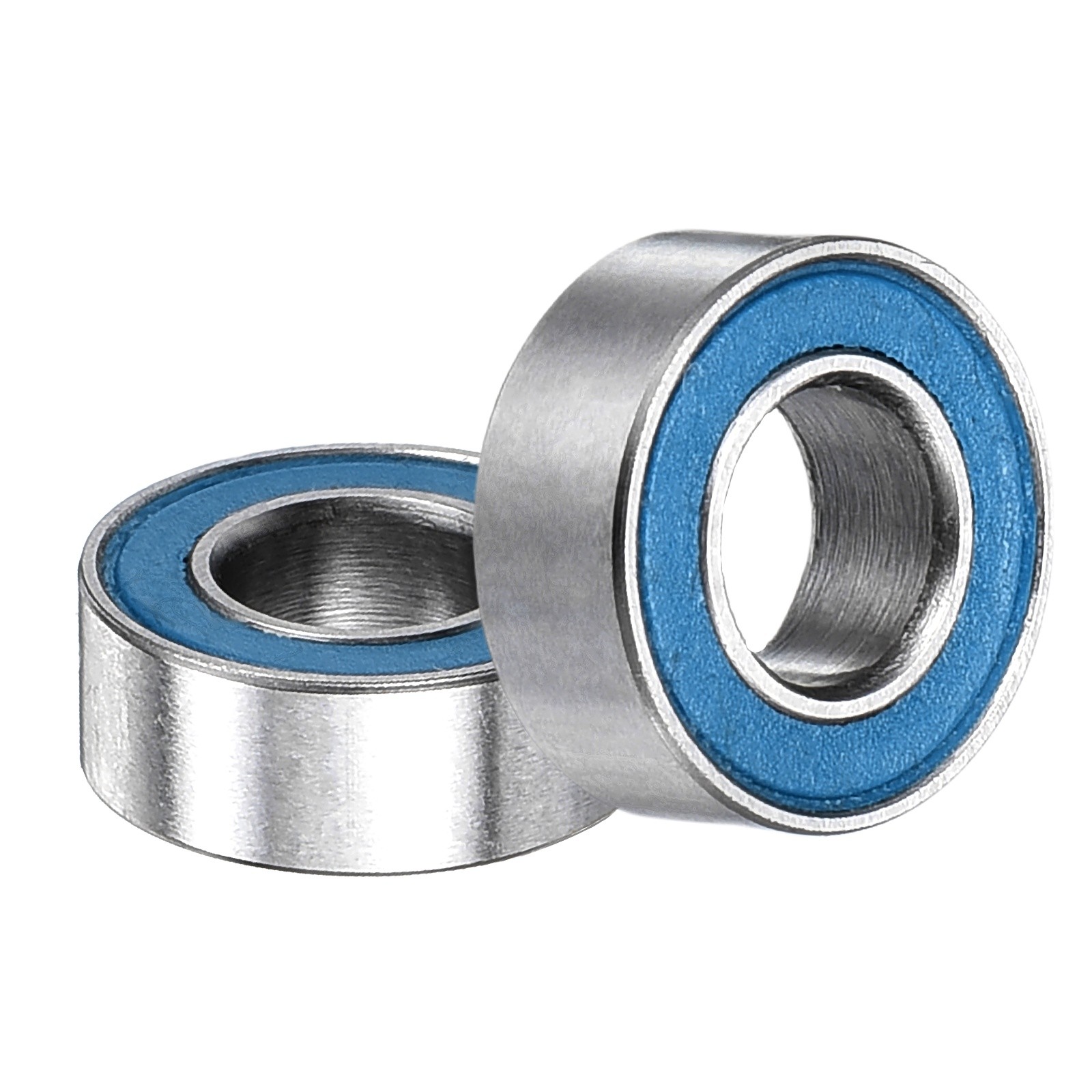 5Pcs MR84-2RS Deep Groove Bearing, 4x8x3mm Double Sealed Chrome Steel ABEC-7