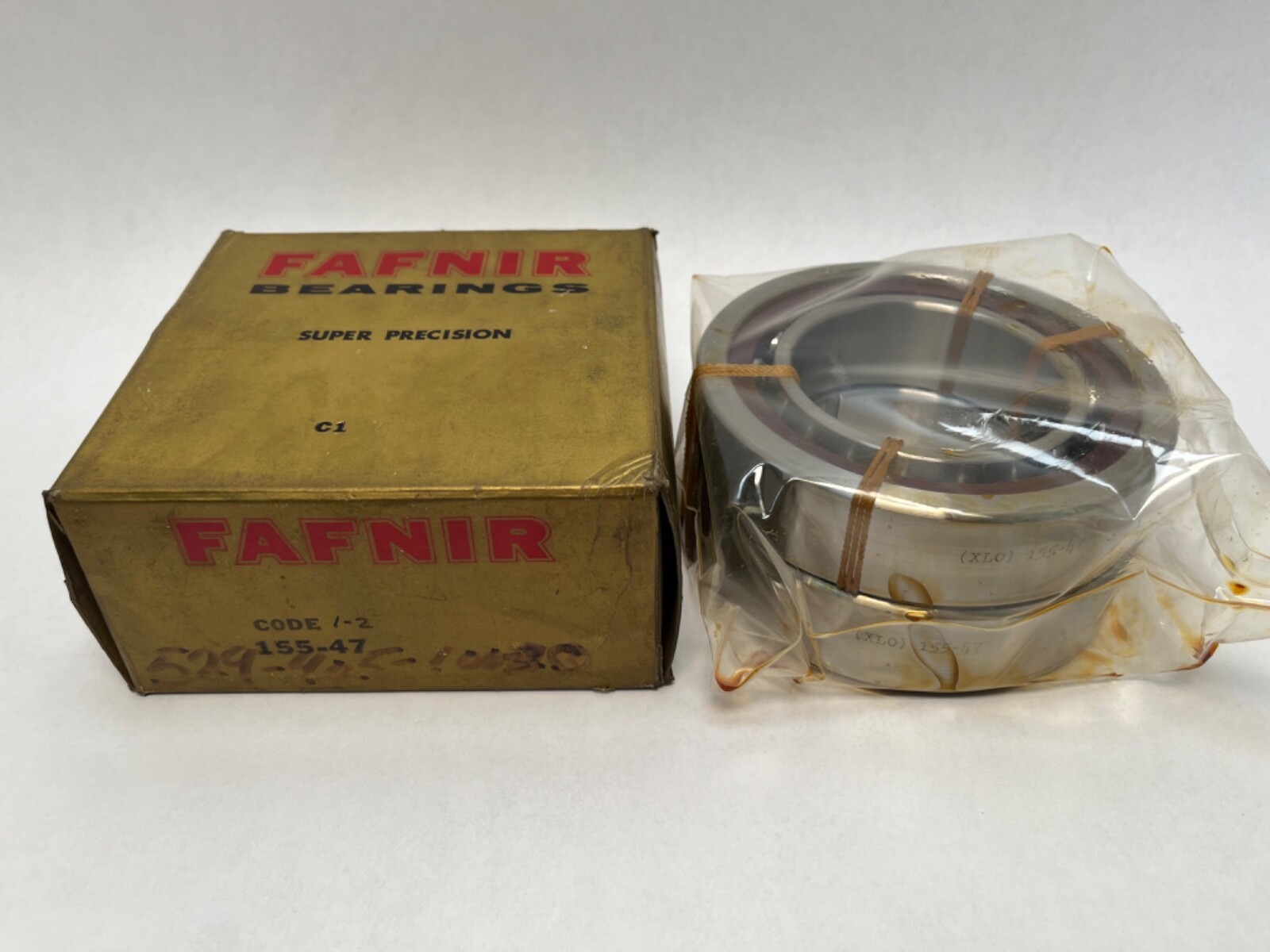Fafnir MM155XWOCRDU Bearing 2-3/4×4-3/4×1-1/8″ XLO 155-47 MM-155-X-WO-CR-DU USA
