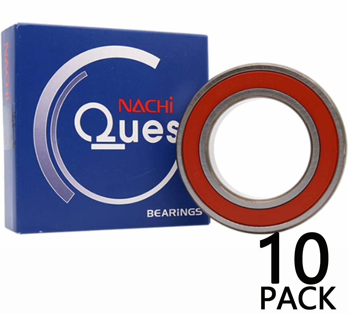 10PACK NACHI 6006-2NSE9CM 30X55X13MM Double Rubber Seal Bearings 6006-2RS 6006RS