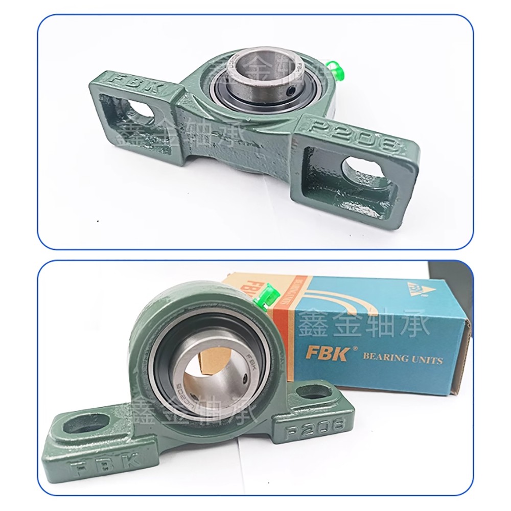 UCP METRIC FLANGED PILLOW BLOCK SELF LUBE BEARING UNIT UCP204~210 BORE 20mm~50mm