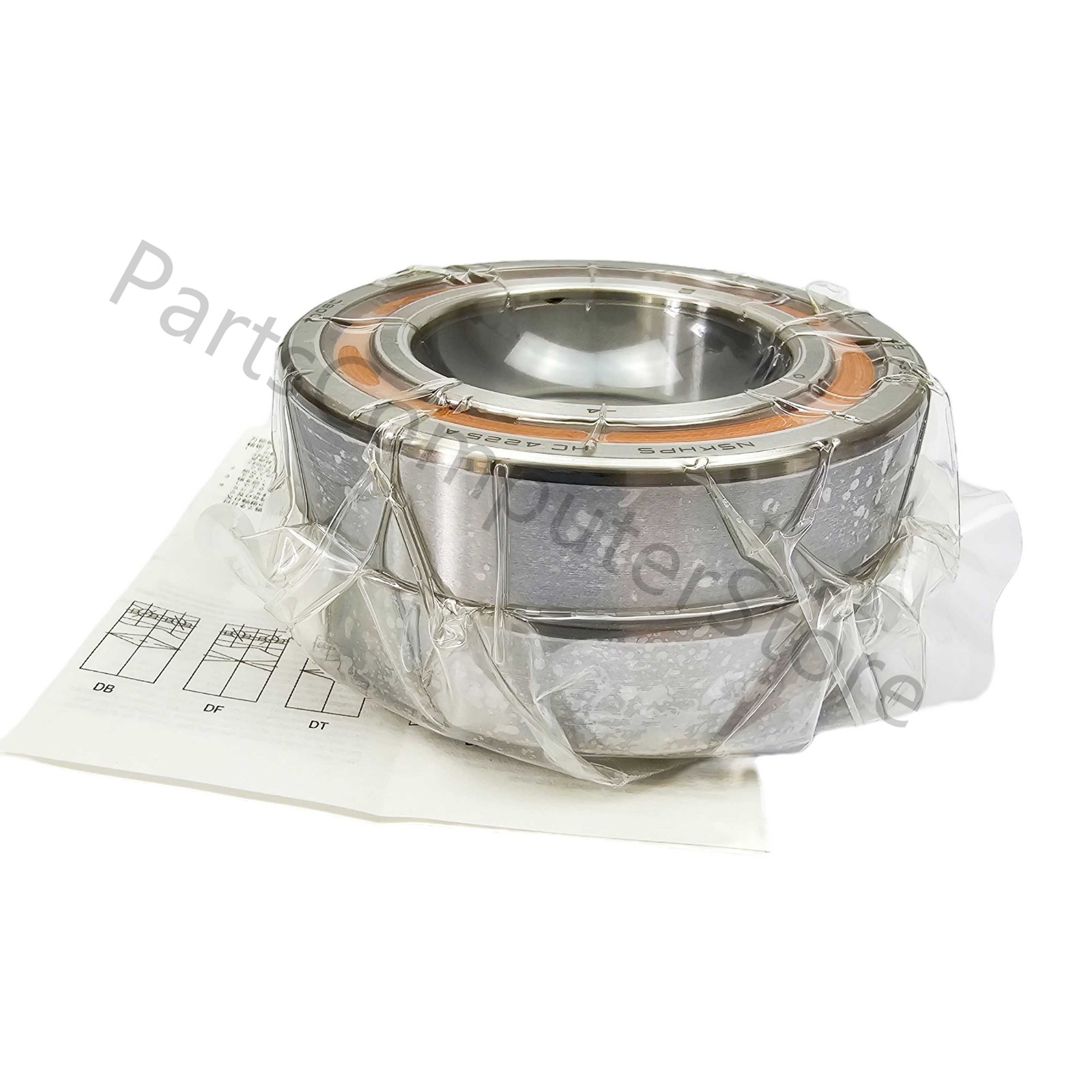 NEW Set of Two Super Precision Spindle Bearings For NSK 7008CTRDULP4Y Abec-7 US