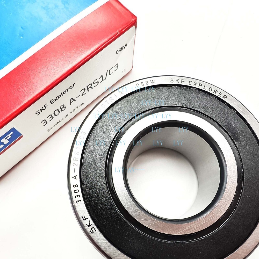 1x Double Row Angular Contact Ball Bearing for SKF 3308 A 2RS1/C3 40x90x36.5mm