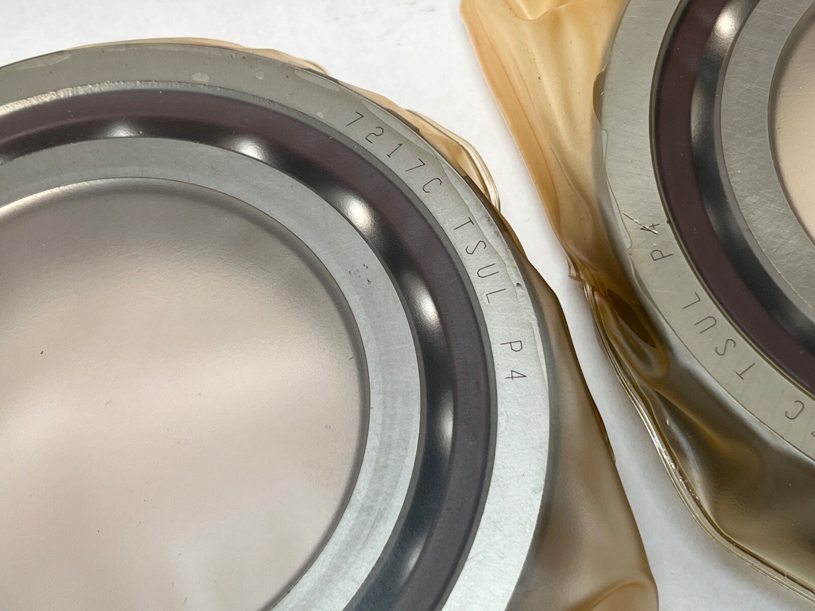 RHP 7217CTDULP4 Bearing 85x150x28 mm 7217-C-T-DUL-P4 England 2 Pcs