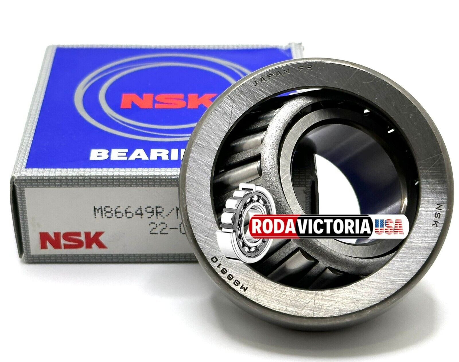 NSK JAPAN M86649/M86610 TAPERED ROLLER BEARING 30.16 x 64.29 x 21.43mm