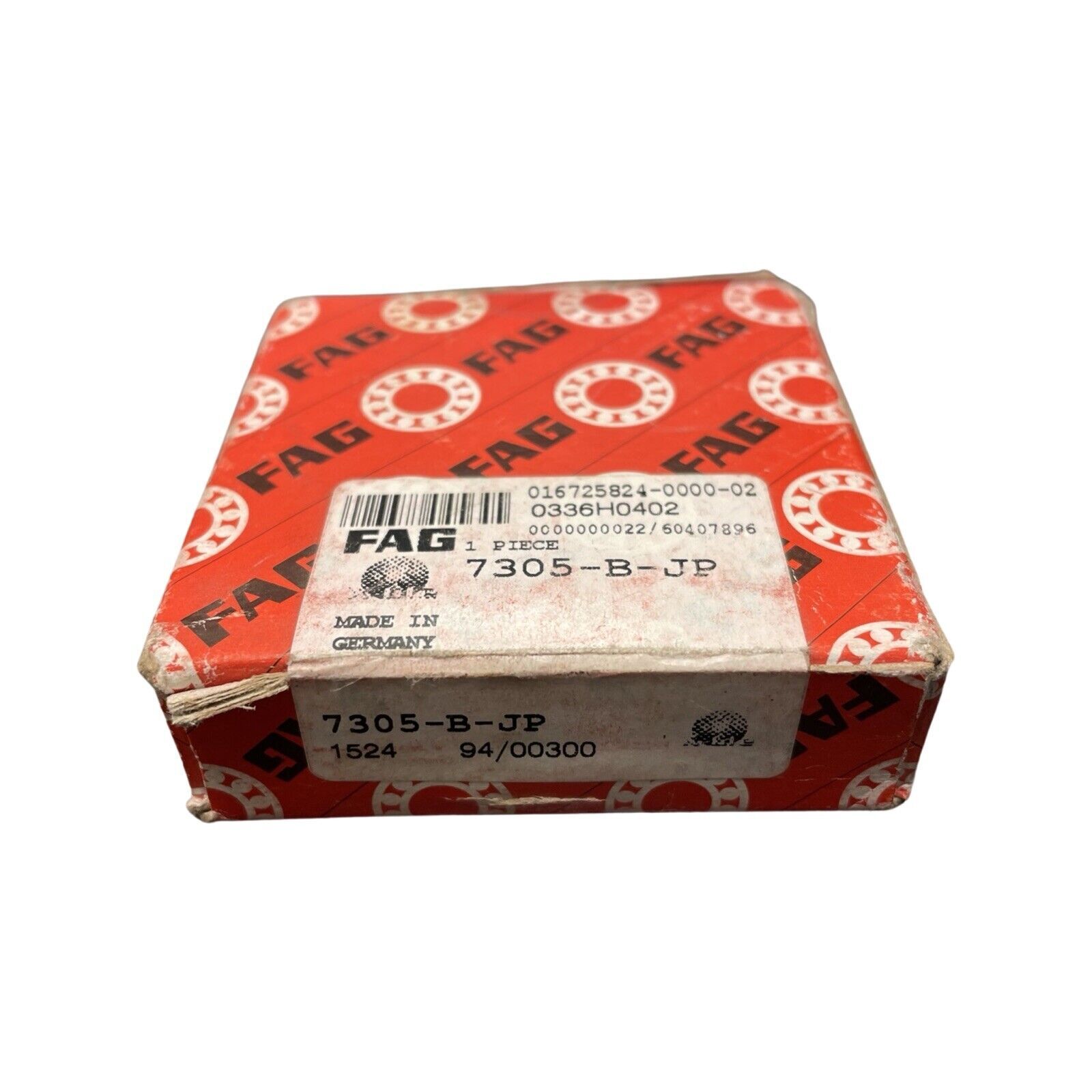 FAG 7305-B-JP Single Row Angular Contact Bearing 25x62x17mm