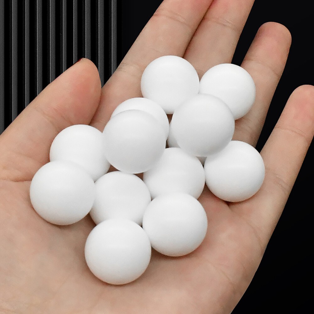 White Solid PTFE Ball Plastic Balls Diaphragm Pump Sealing Ball Dia. Ø1mm-63mm