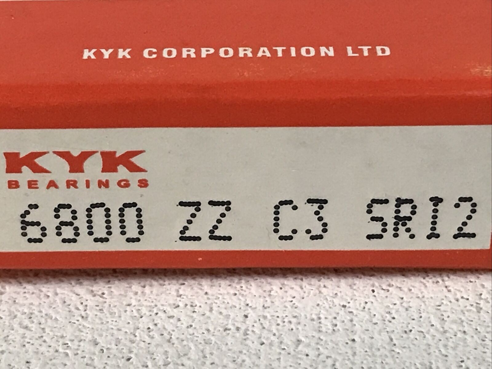 KYK 6800 ZZ C3 SRI2 Premium Ball Bearing ZSKL 10MM X 19MM X 5MM