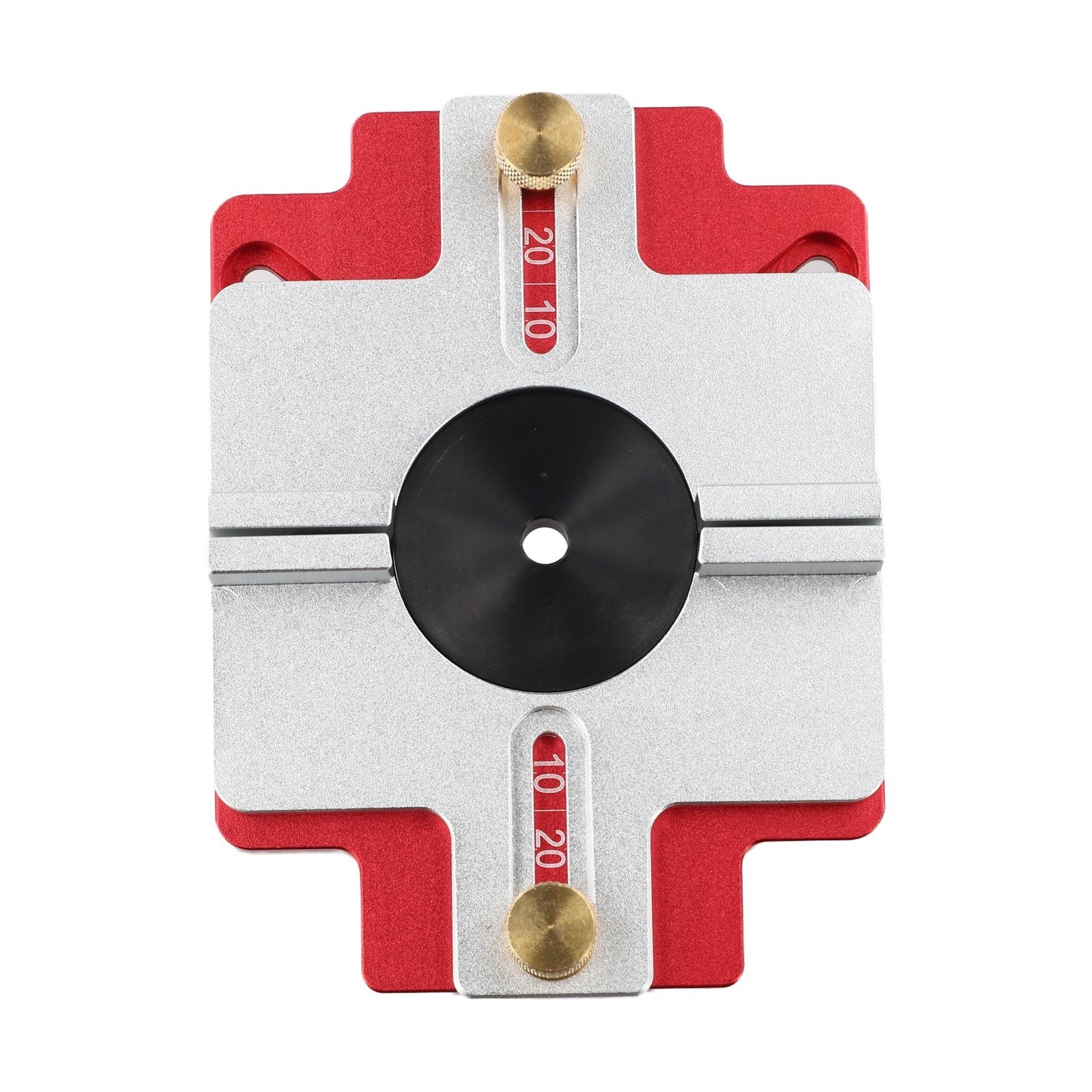 Woodworking Slotting Plate for Drawer Side Slotting with Aluminum Alloy Handle