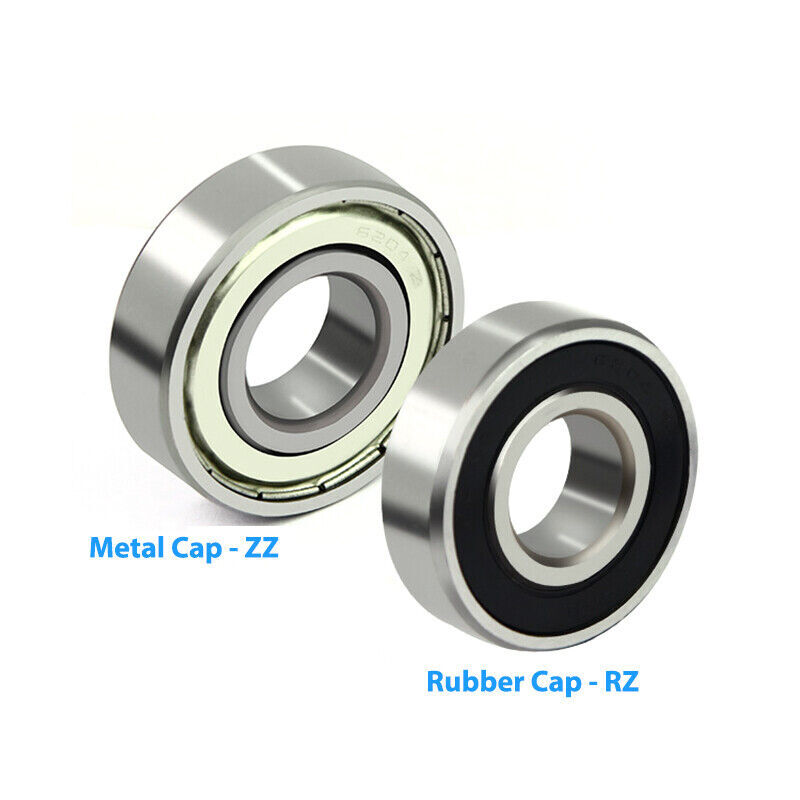 Deep Groove Ball Bearing Double-Sided Seals Metal/Rubber Bearings 6200 – 6210