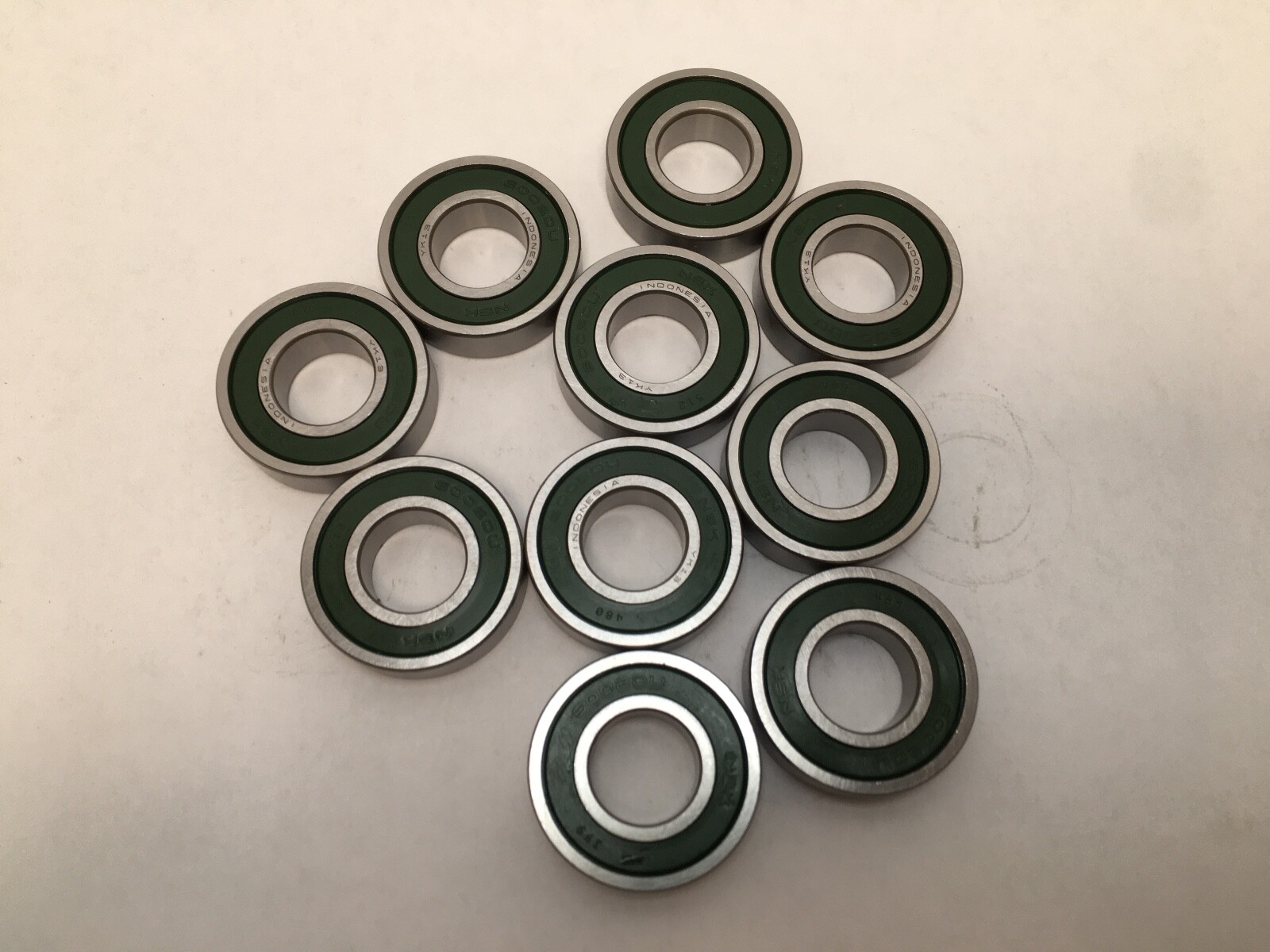10 pcs NSK 6002DDU Bearing Rubber Seals 15x32x9 mm 6002 DDU 2RS DU GU152G 6002RS