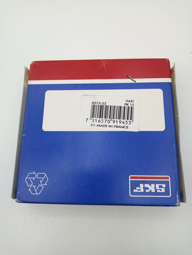SKF 6015-2Z Deep Groove Ball Bearing with Metal Seals on Both Sides 60152Z