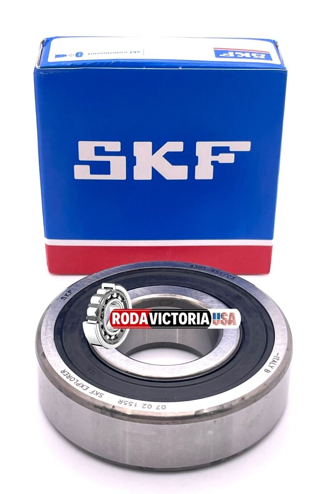 SKF 6305-RS1C3 Deep Groove Ball Bearing 25x62x17 ONE SIDE OPEN