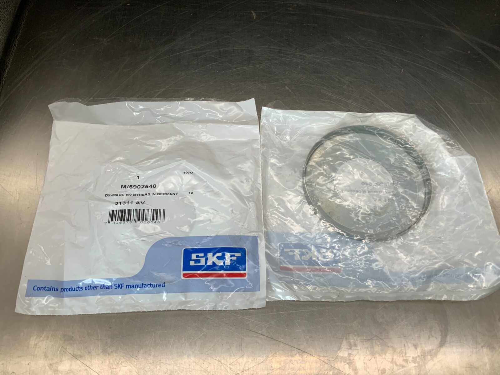 (2) SKF 31311 AV SKF Nilos Sealing Ring