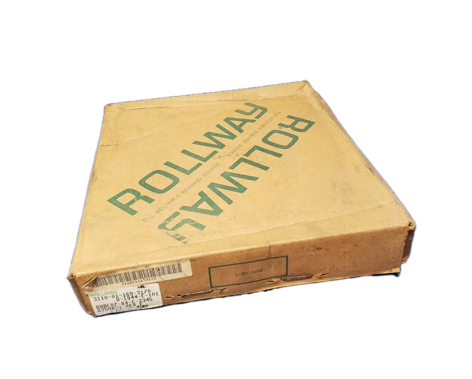 Rollway Cylindrical Roller Bearing U1944E101 U-1944-E-101 NSN 3110011693170 USA