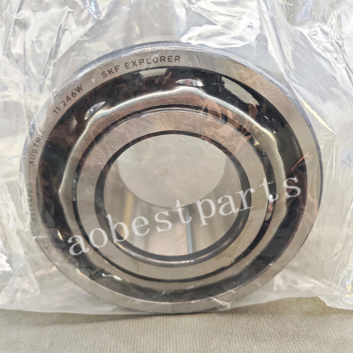 1X New Double Row Angular Contact Ball Bearing for SKF 3313 A/C3 65x140x58.7mm