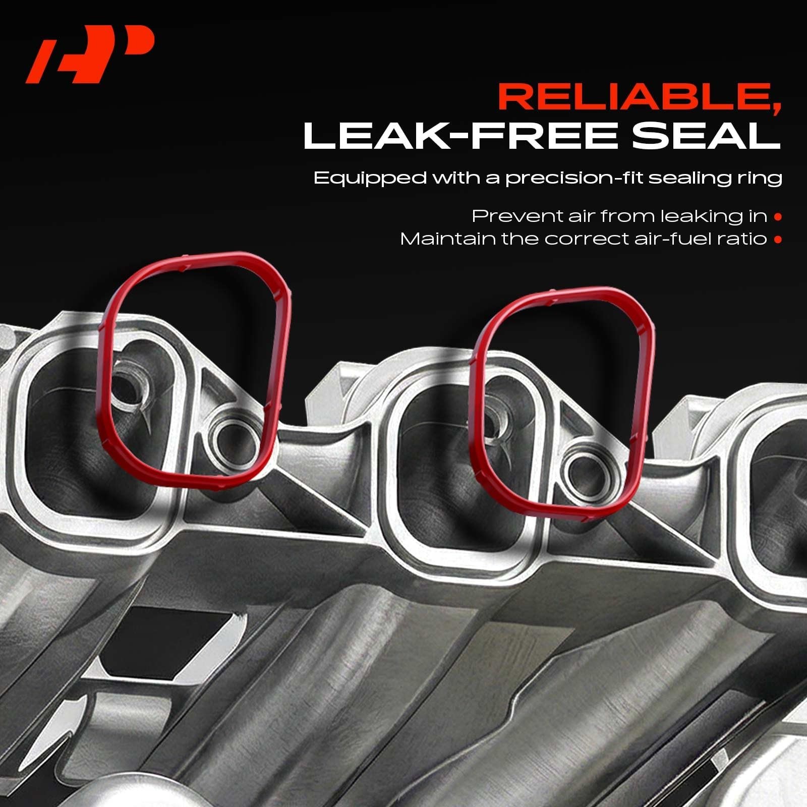 A-Premium Single Plane Intake Manifold Compatible with SBC Chevy 350 Engine |…