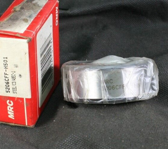 One (1) MRC 5206 CFF H501 C3 Angular Contact Ball Bearing 30MM ID NEW