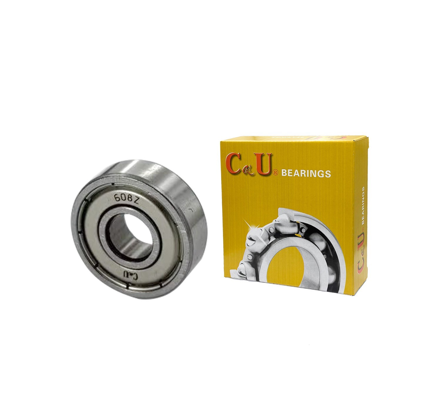 10 Pack 608-ZZ Bearings 8x22x7mm Rubber Sealed Skateboard Scooter Wheel Parts