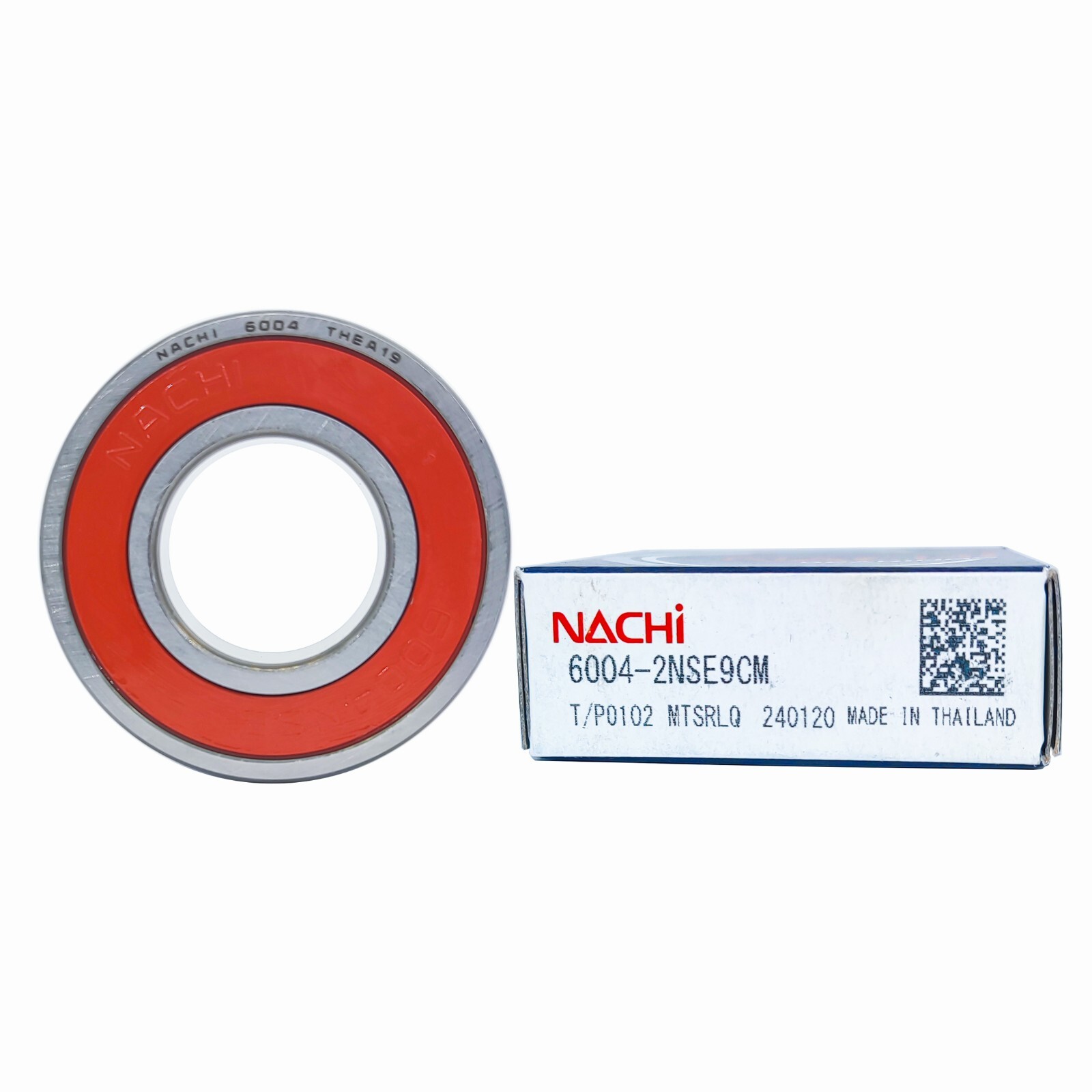 2PCS 6004-2NSE9 CM NACHI Brand Sealed Ball Bearings 20x42x12MM