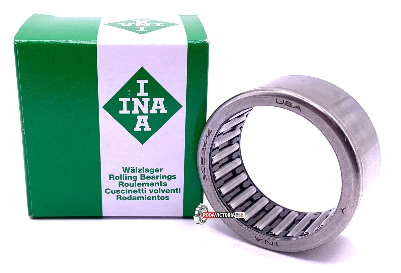 INA SCE2414 Needle Roller and Cage Assembly 38.10×47.625×22.22 mm
