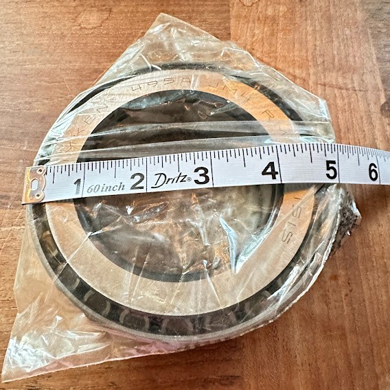 TIMKEN 495A-20024 Tapered Roller Bearing Cone 495 series For 493D Cup 3″ Bore
