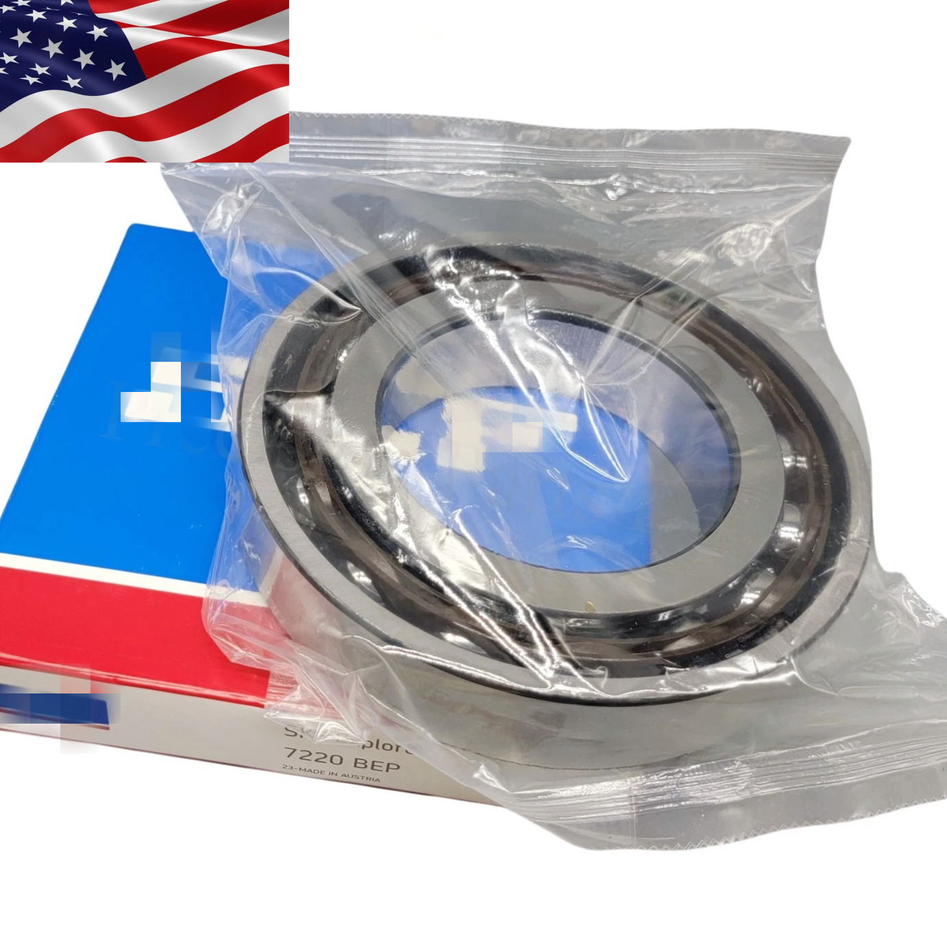 NEW 100x180x34 mm Light Series Angular Contact Bearing For SKF 7220 BEP US STOCK