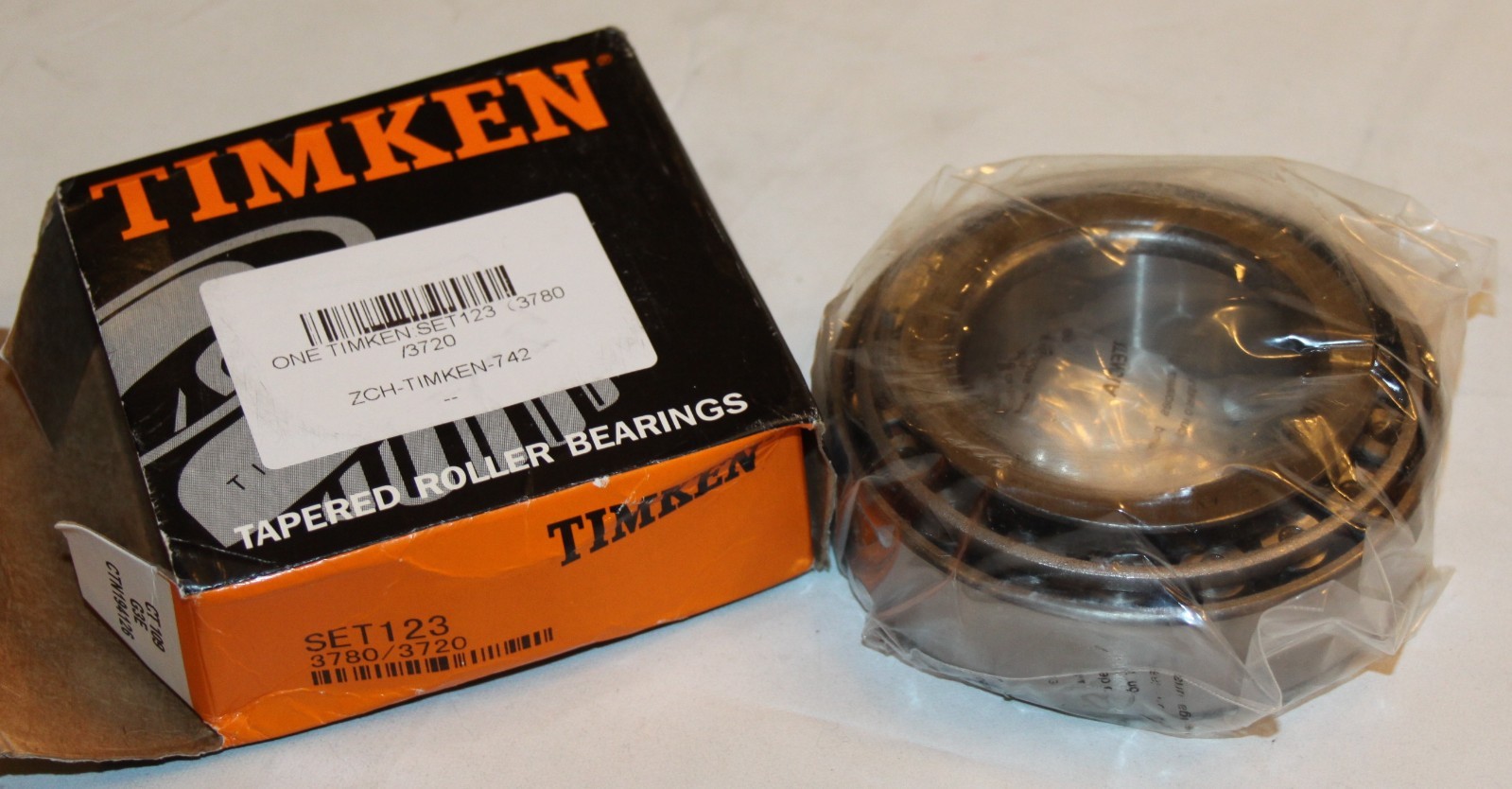 NEW TIMKEN 3780/3720 Tapered Roller Bearing 2×3.6718×1.1875″ one pack