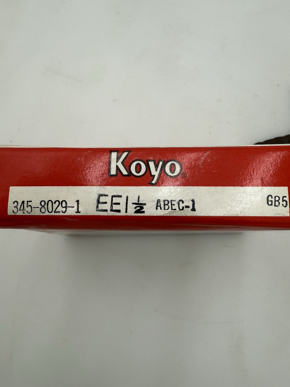EE1-1/2 KOYO Miniature Precision ABEC 1 ISO P0 Ball Bearing Open 10/TUBE NEW OEM
