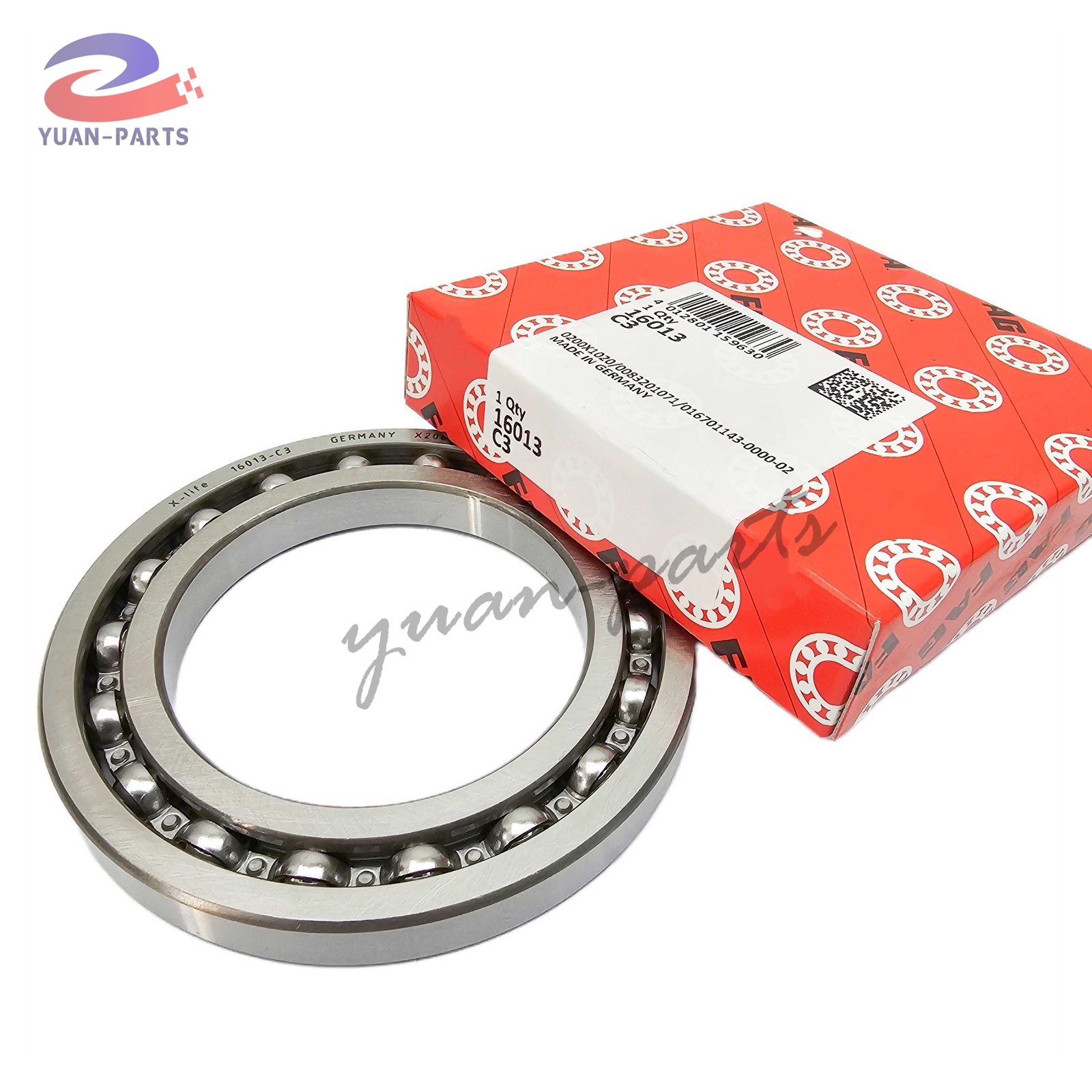 New Deep Groove Ball Bearing Open Type Fits For FAG 16013 C3 65x100x11 mm US