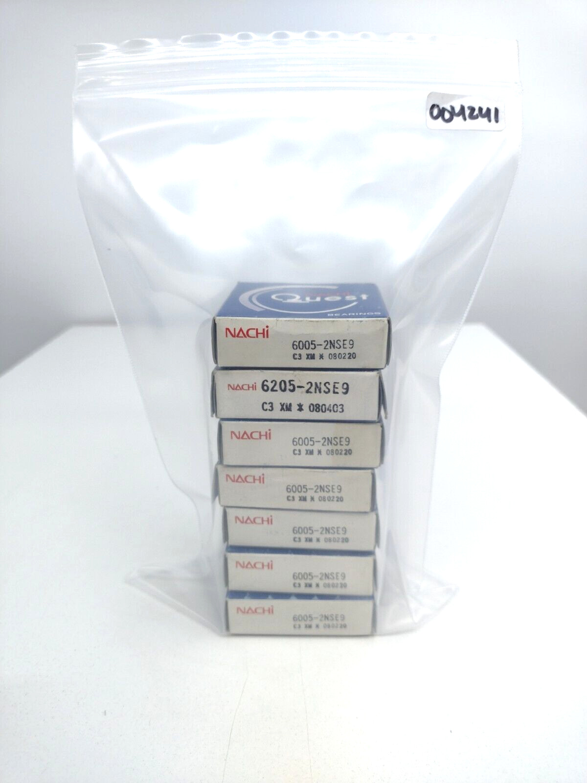 Nachi 6005-2NSE9 Deep Groove Radial Ball Bearing 25 mm Bore (lot of 7)