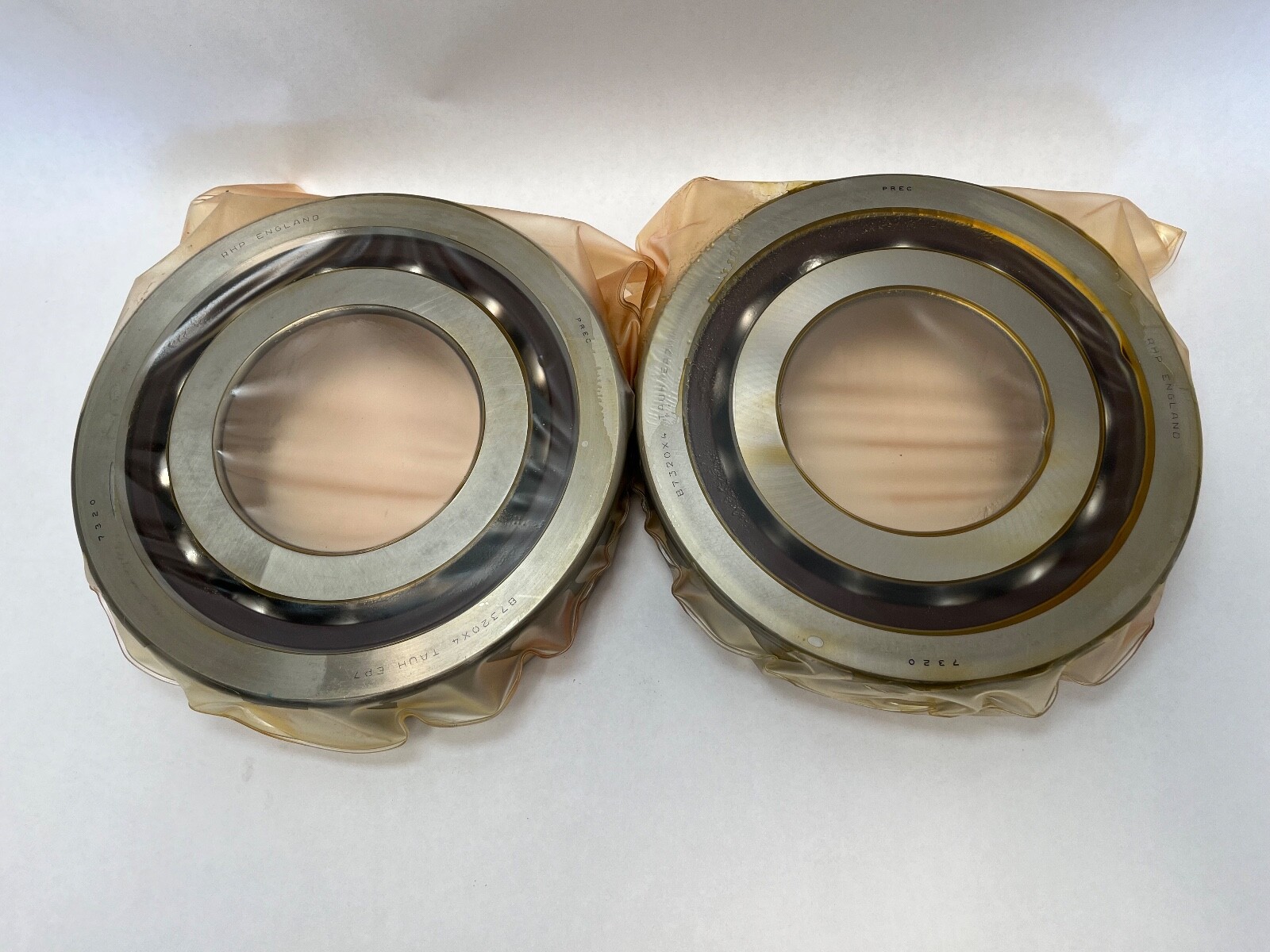 RHP 7320ATDUHP4 Bearing 100x215x47mm B-7320-E B-7320-X4-TA-DUH-EP7 England 2Pcs
