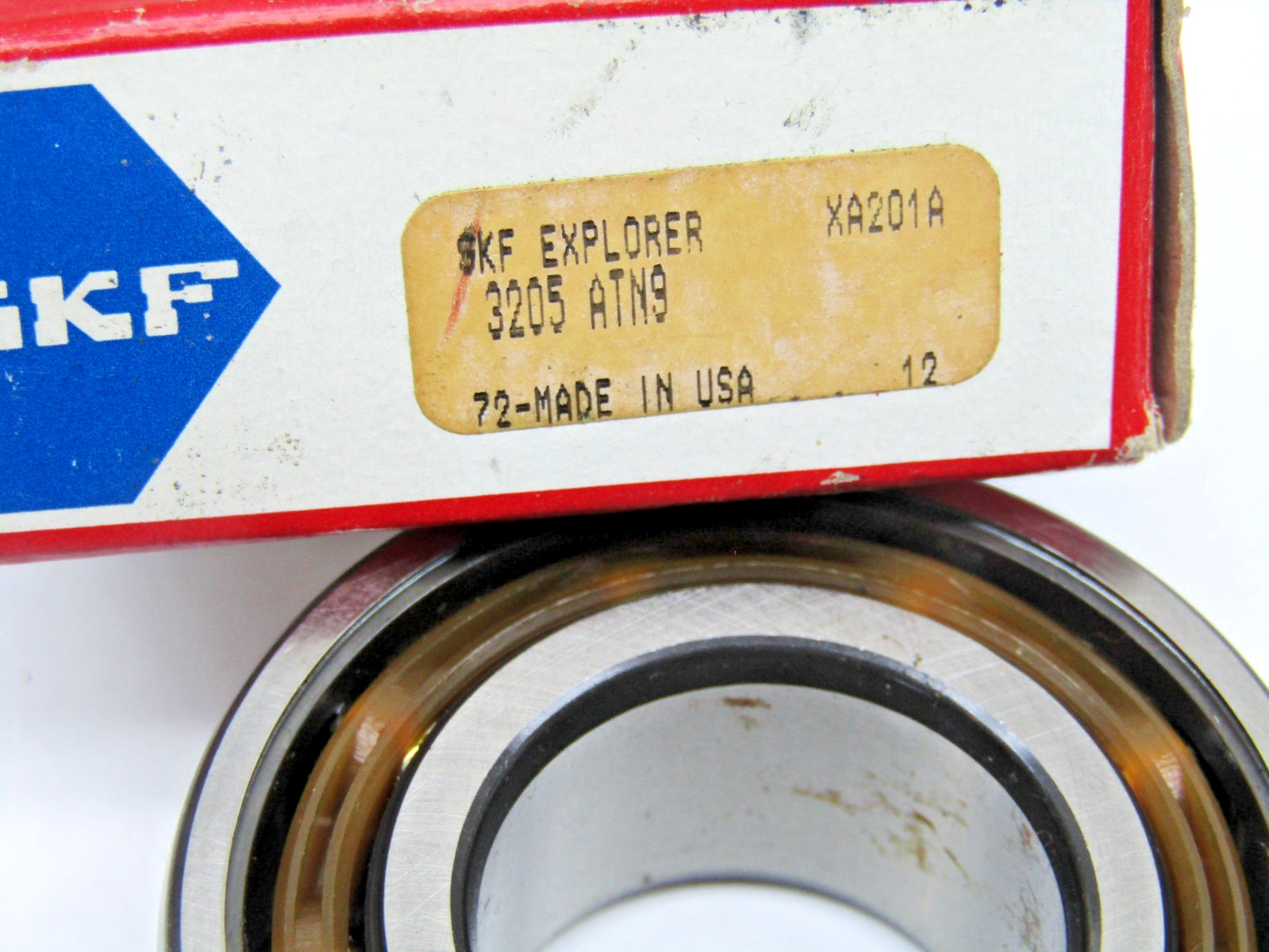 SKF 3205 ATN9 25mm X 52mm X 20.6mm Angular Contact Bearing