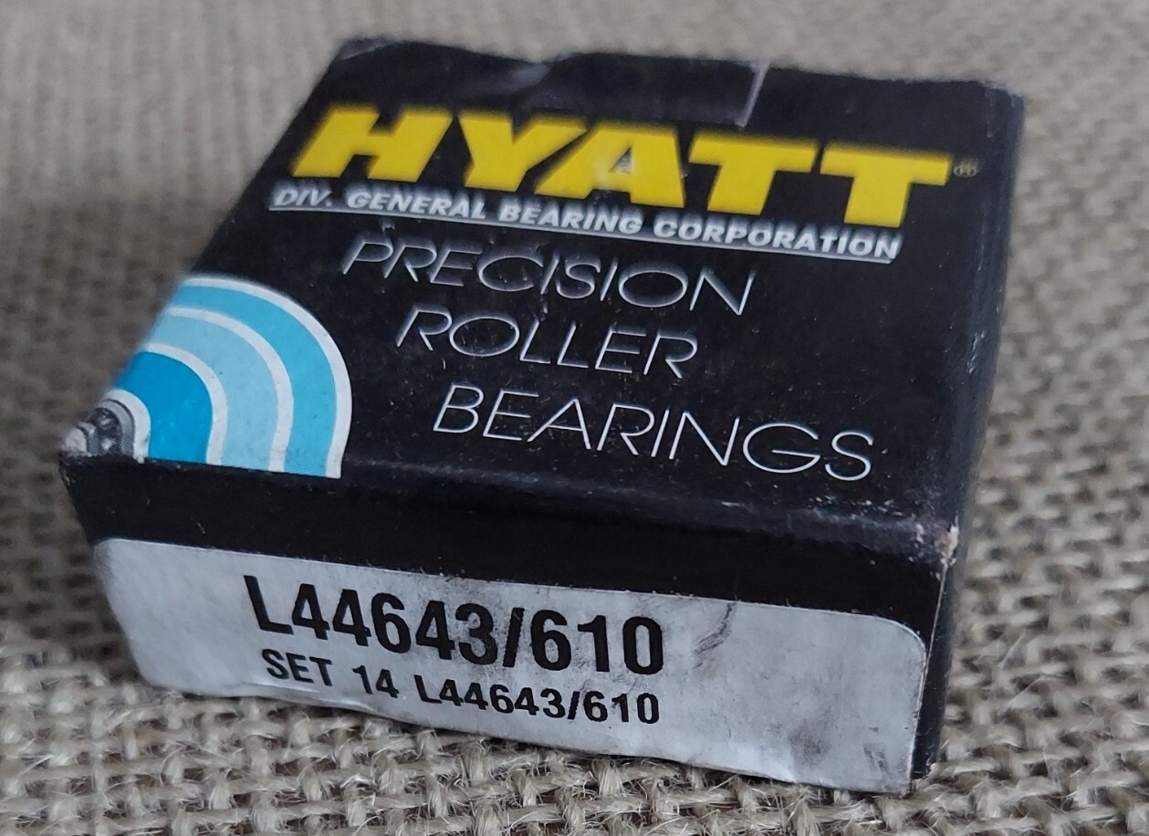 HYATT General Bearing Corp. L44643/610 Bearing Cone and Ring Set