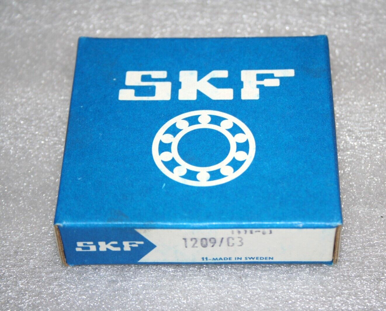 SKF 1209 C3 Self-Aligning Ball Bearing 45 x 85 x 19mm * NEW UNOPENED *