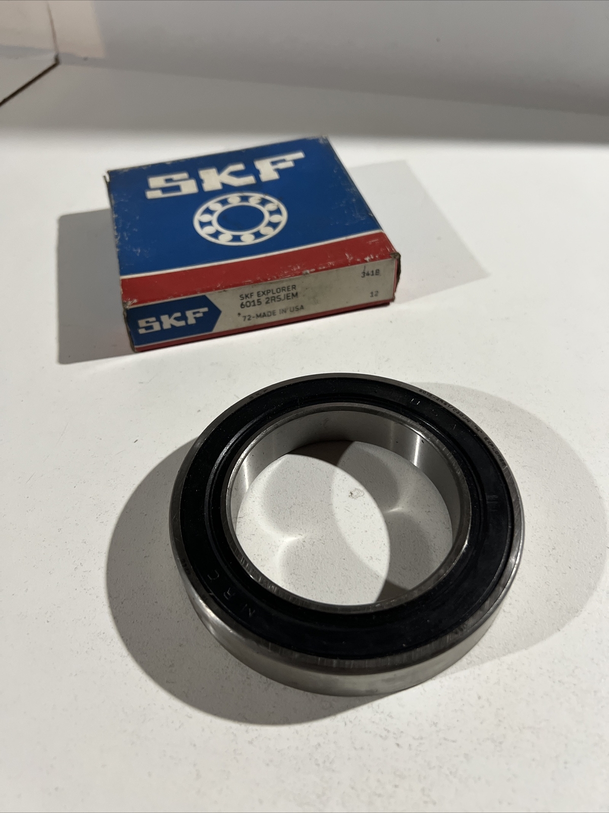 New SKF 6015-2RSJEM 2RS1/C3 Sealed Ball Bearing 75x120x20mm 2C3-RW