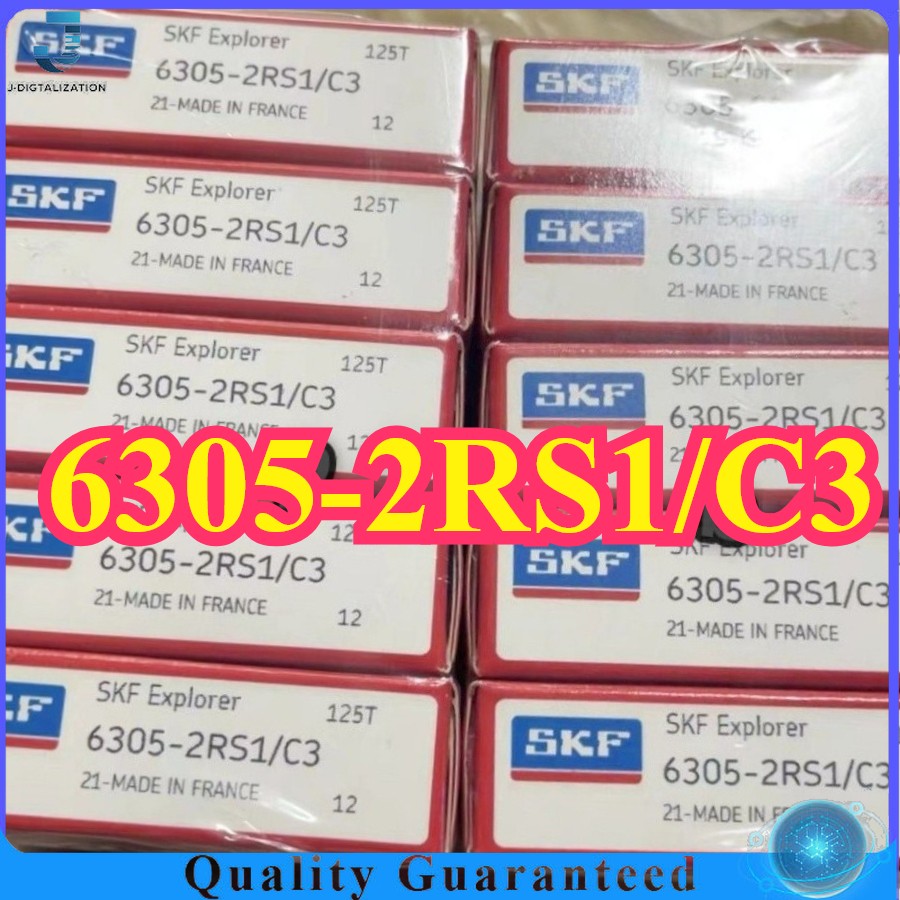 6305-2RS1/C3 1PC NEW SKF Single Row Deep Groove Ball Bearing One-year Warranty