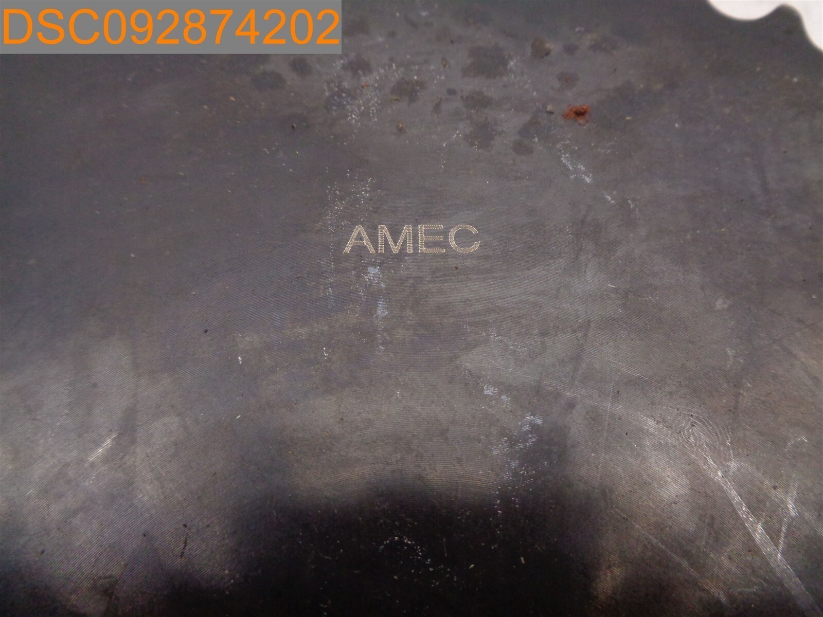 Has Rust: AMEC SPK ROLLER DOUBLE B D50B48H, OD = 10″, 1 1/8″ Bore
