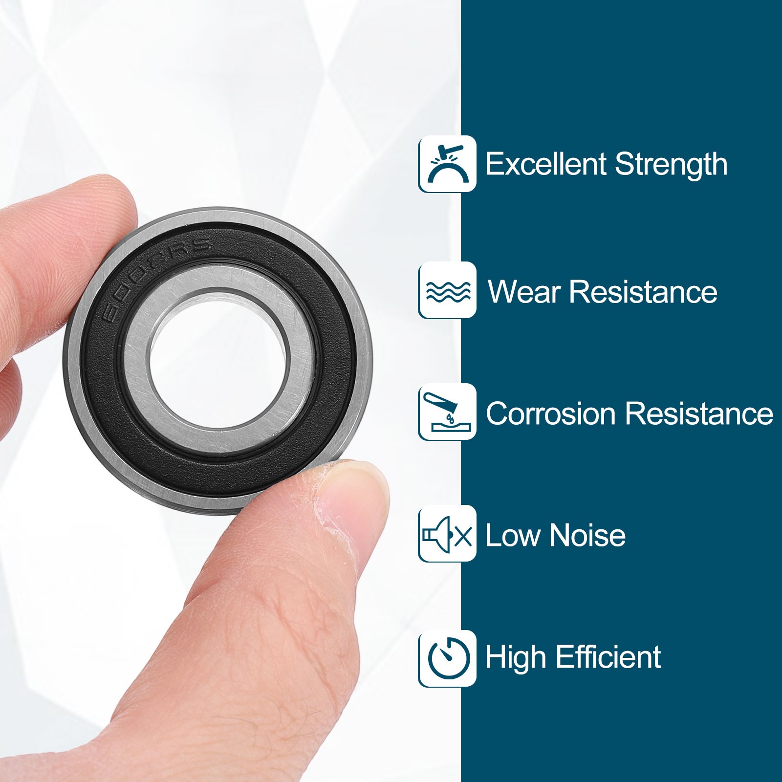 14329-2RS Non Standard Ball Bearings 14mm ID x 32mm OD x 9mm Thickness