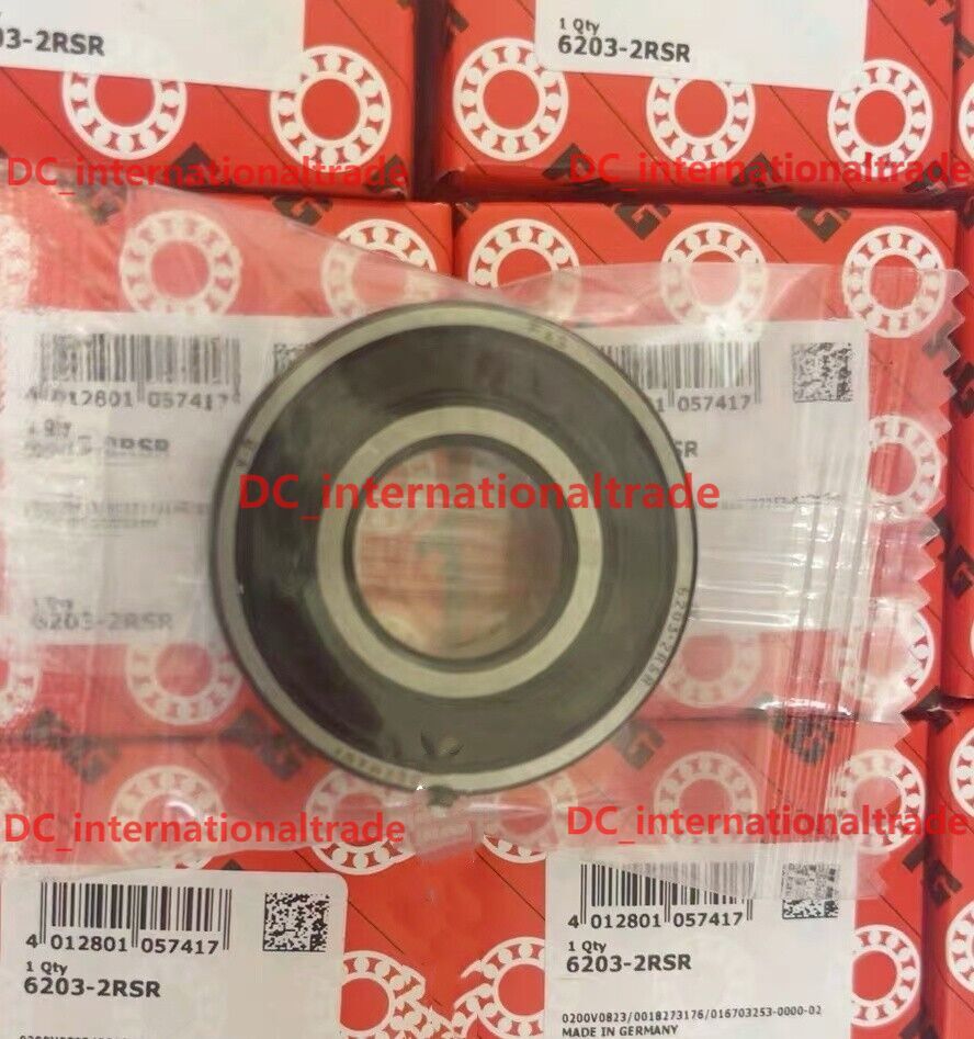 NEW FAG 6203-2RSR deep groove ball bearing 1PCS #DC