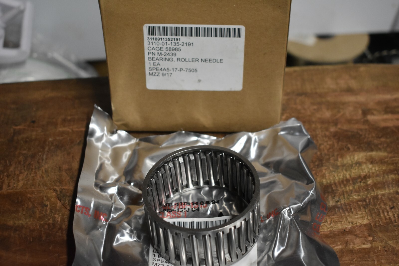 Timken M-2439 Needle Roller Bearing New NSN: 3110-01-135-2191