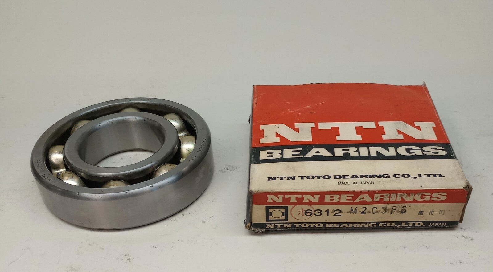 NTN 6312 M2C3P6 Ball Bearing Deep Groove 60mm ID X 130mm OD X 31mm W