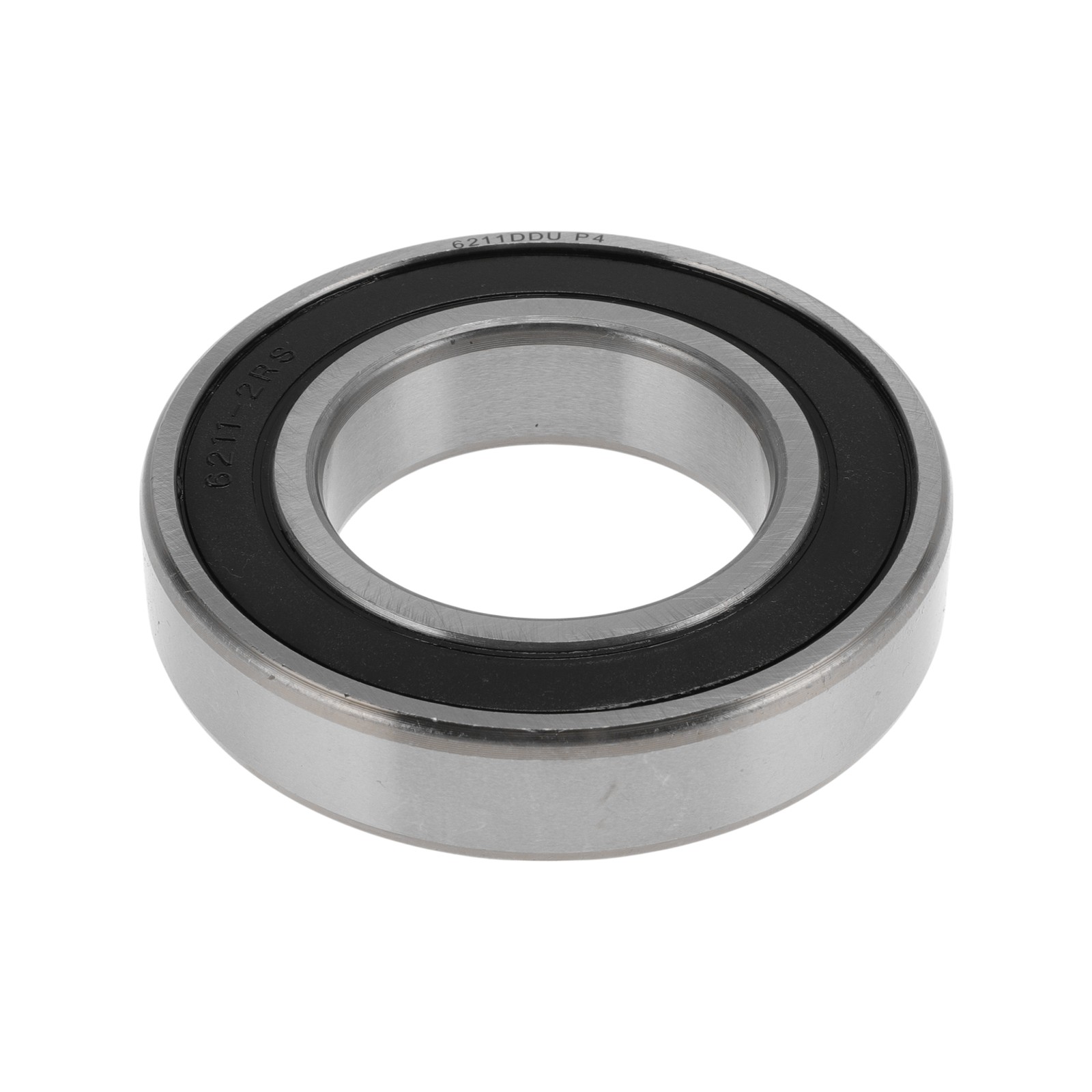 6211DDU Deep Groove Ball Bearings 55x100x21mm 1 Pcs Silver Tone